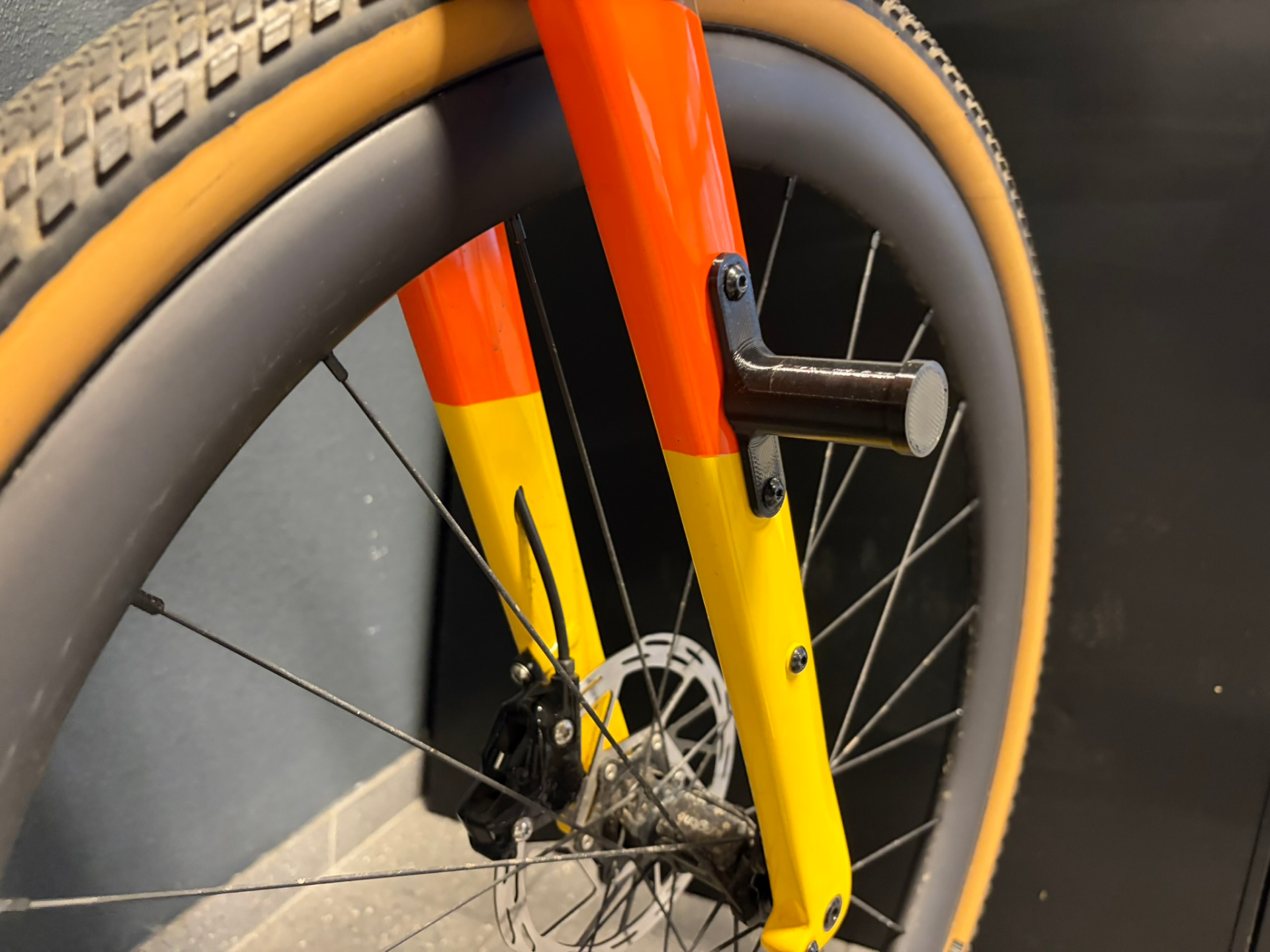 Gravelbike Fork Mount