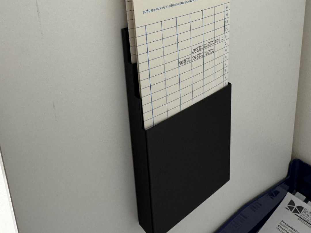 time card rack organizer wall