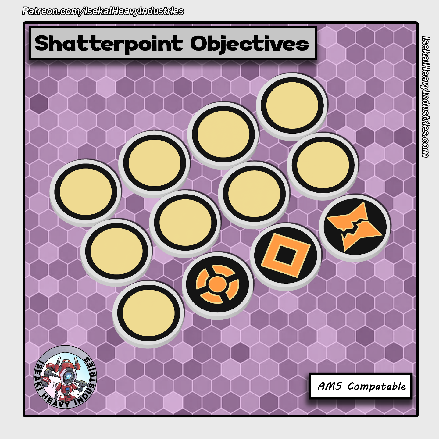 Star Wars Shatterpoint Objective Markers