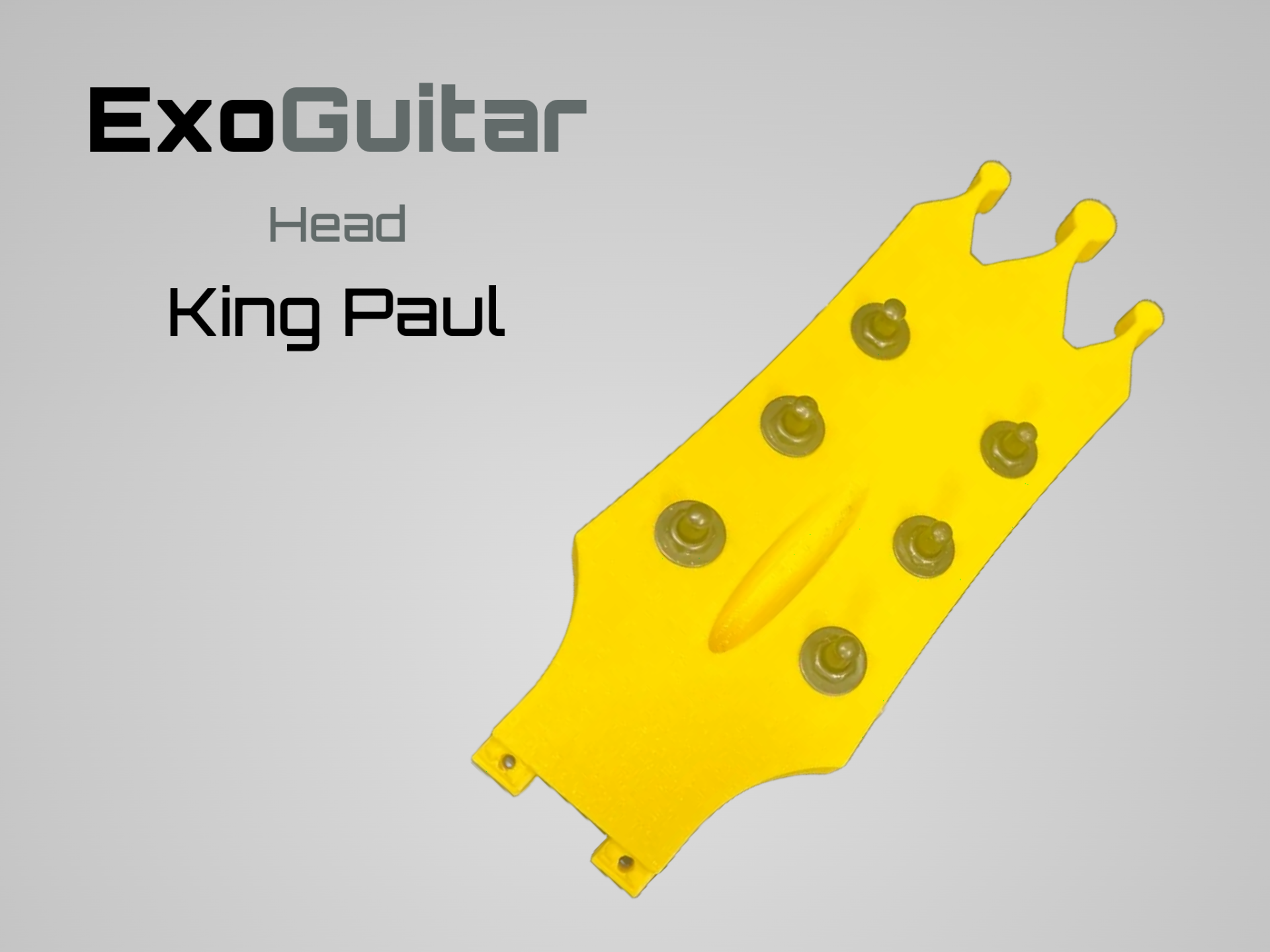 ExoGuitar - Head - King Paul