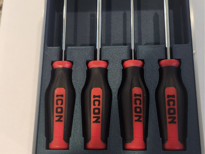 Icon Mini screwdriver set - Gridfinity