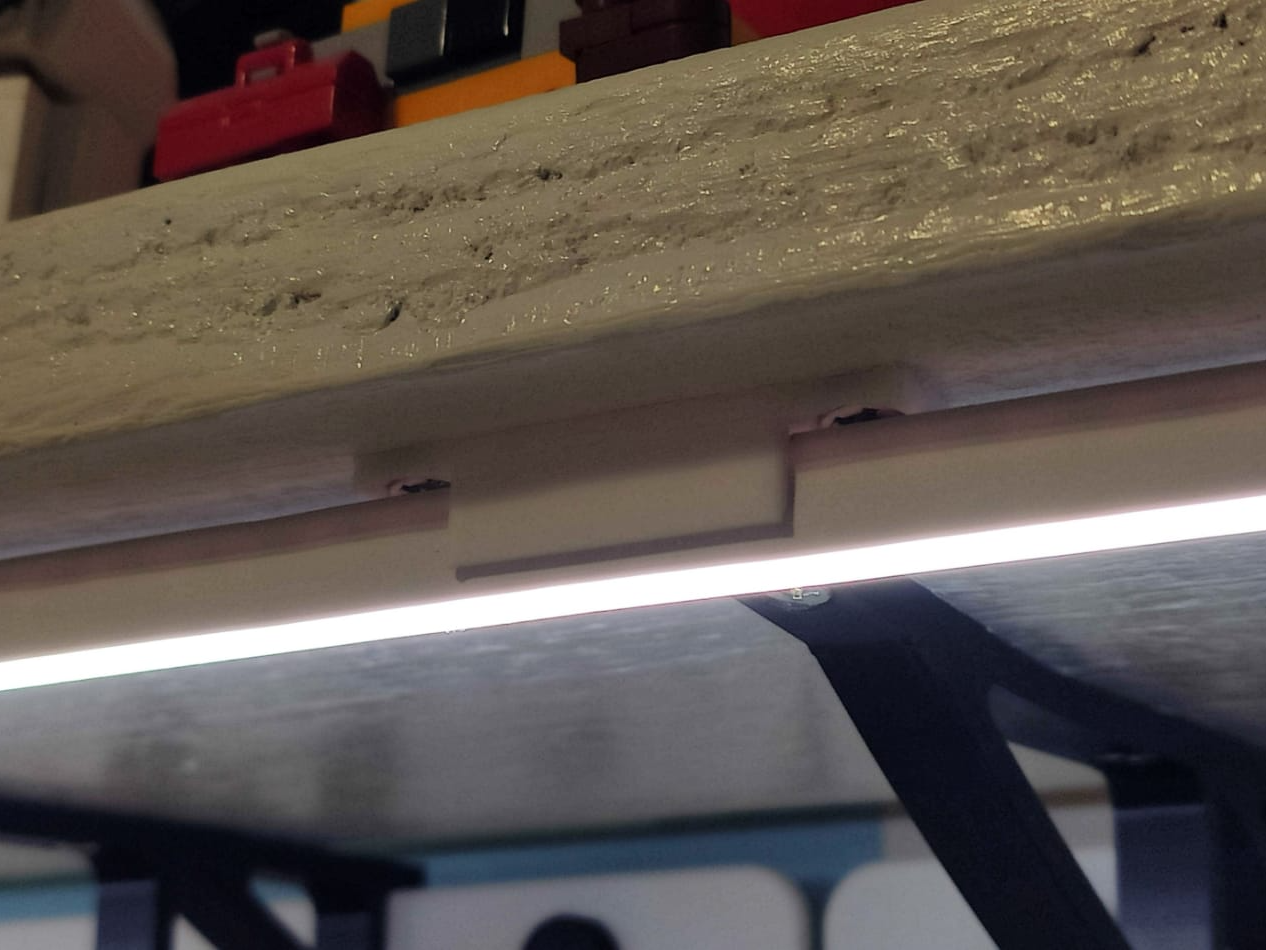 NEON LED strip mount