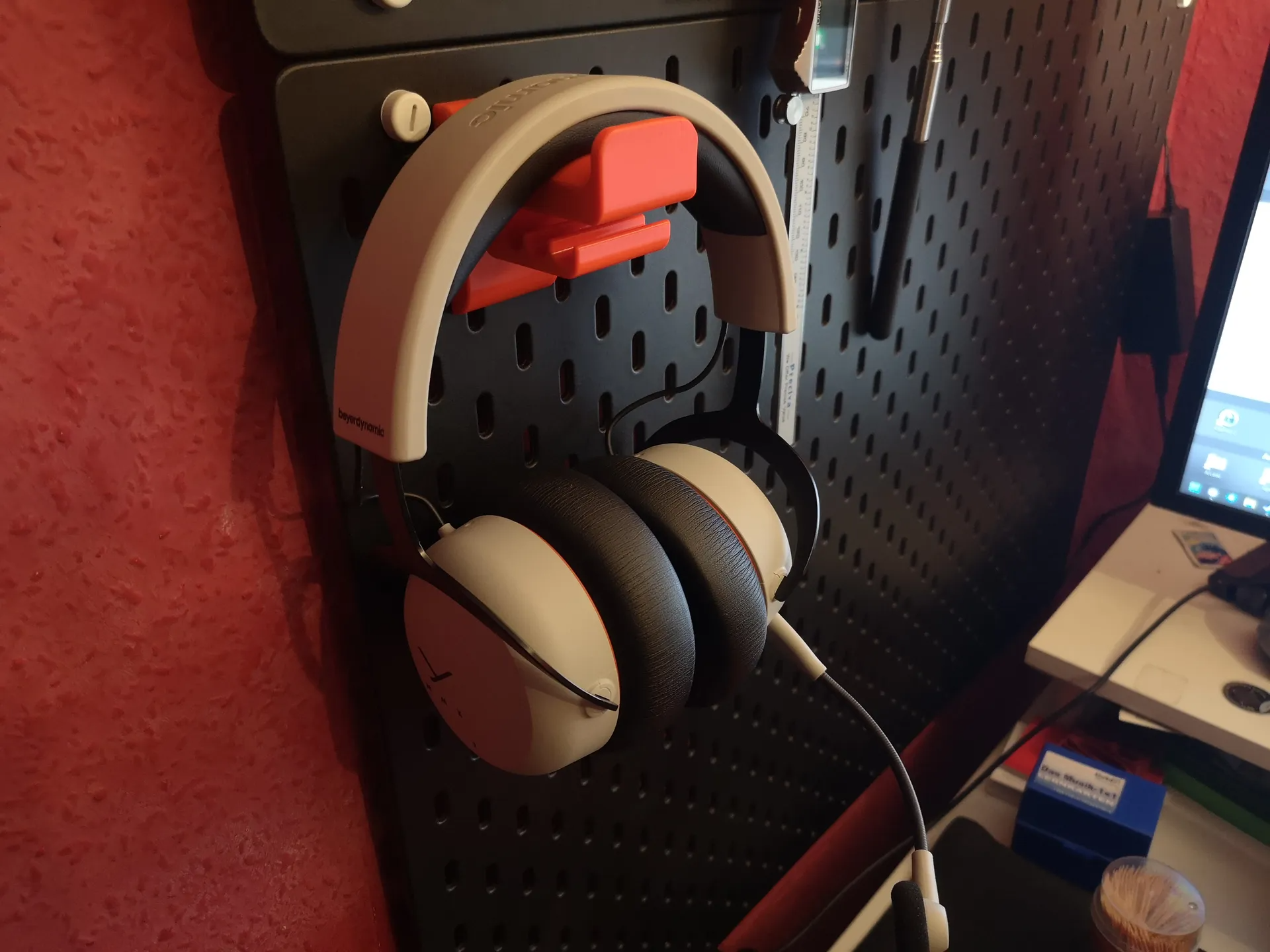Ikea Skadis Headphone/Headset Holder/Mount