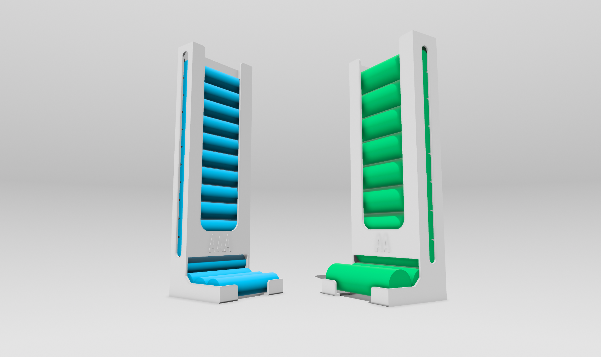 AA + AAA Battery Dispensers