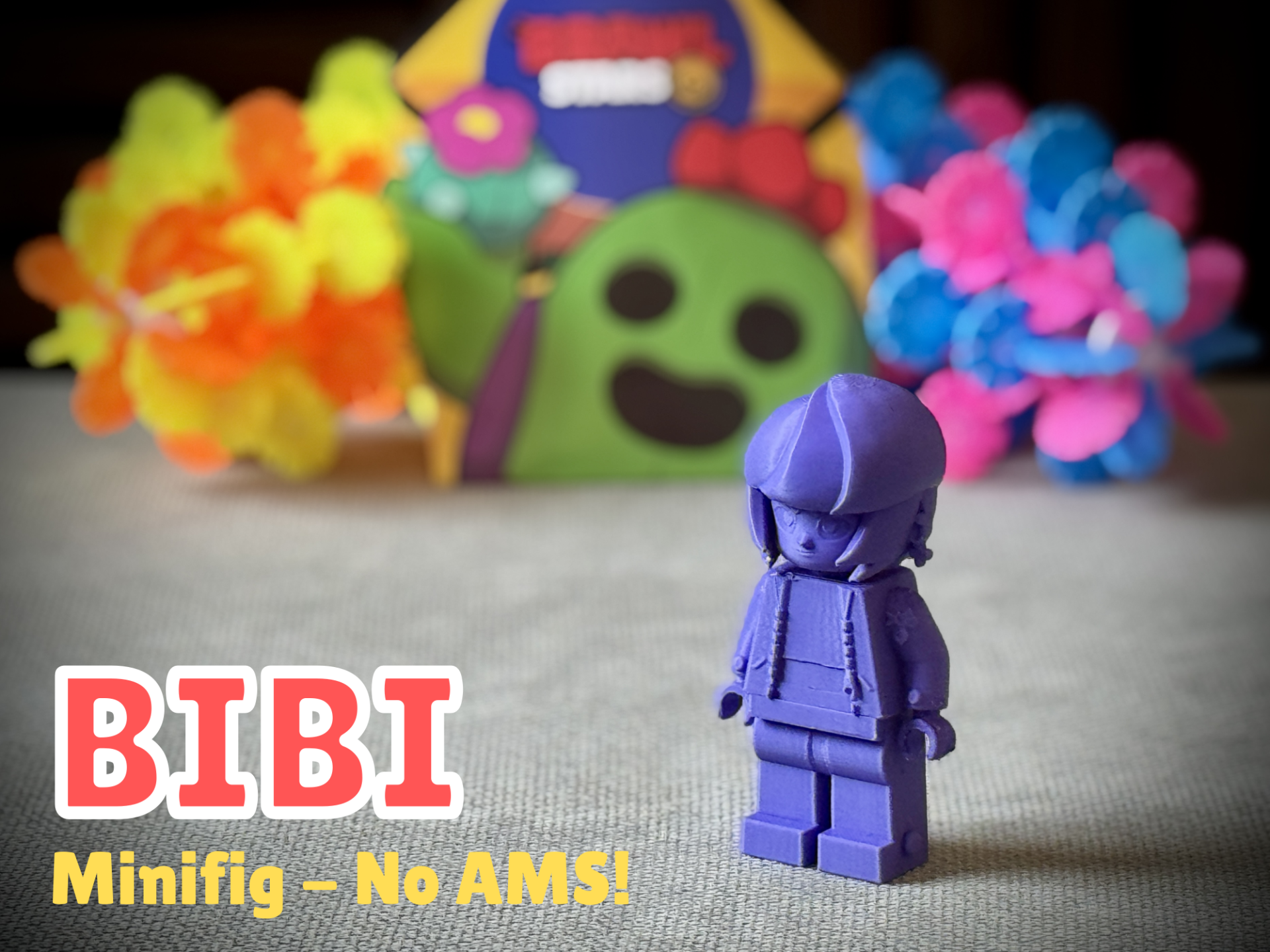 Brawl Stars Minifig Series BIBI- No AMS
