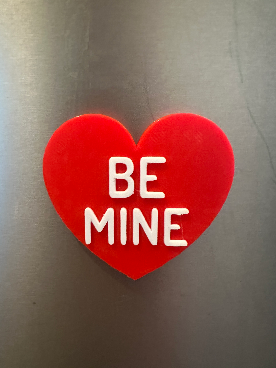 Valentines Day Conversation Heart Magnet Be Mine