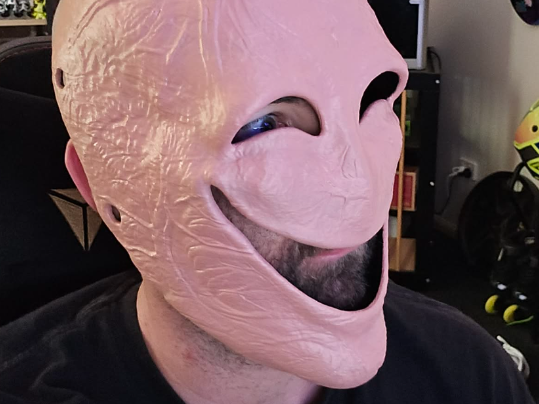 Unsettling Skin Face Horror Mask V2 (Textured)
