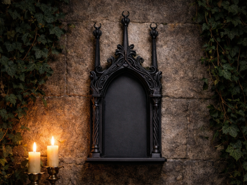 Spired Gothic Niche - Wall Sanctuary
