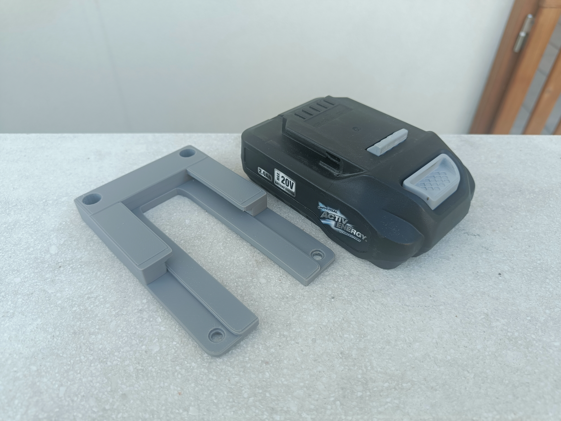 Aldi Ferrex 20v/40v battery holder
