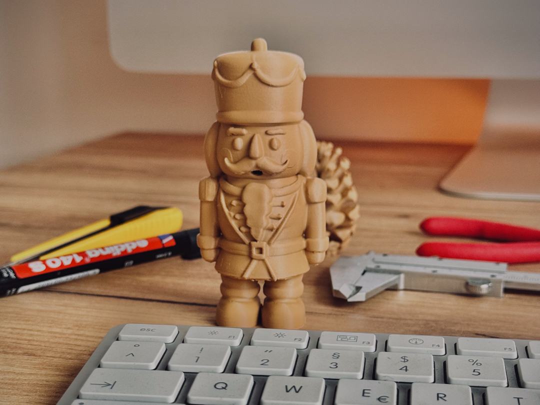 The Traditional Wood Nutcracker soldier