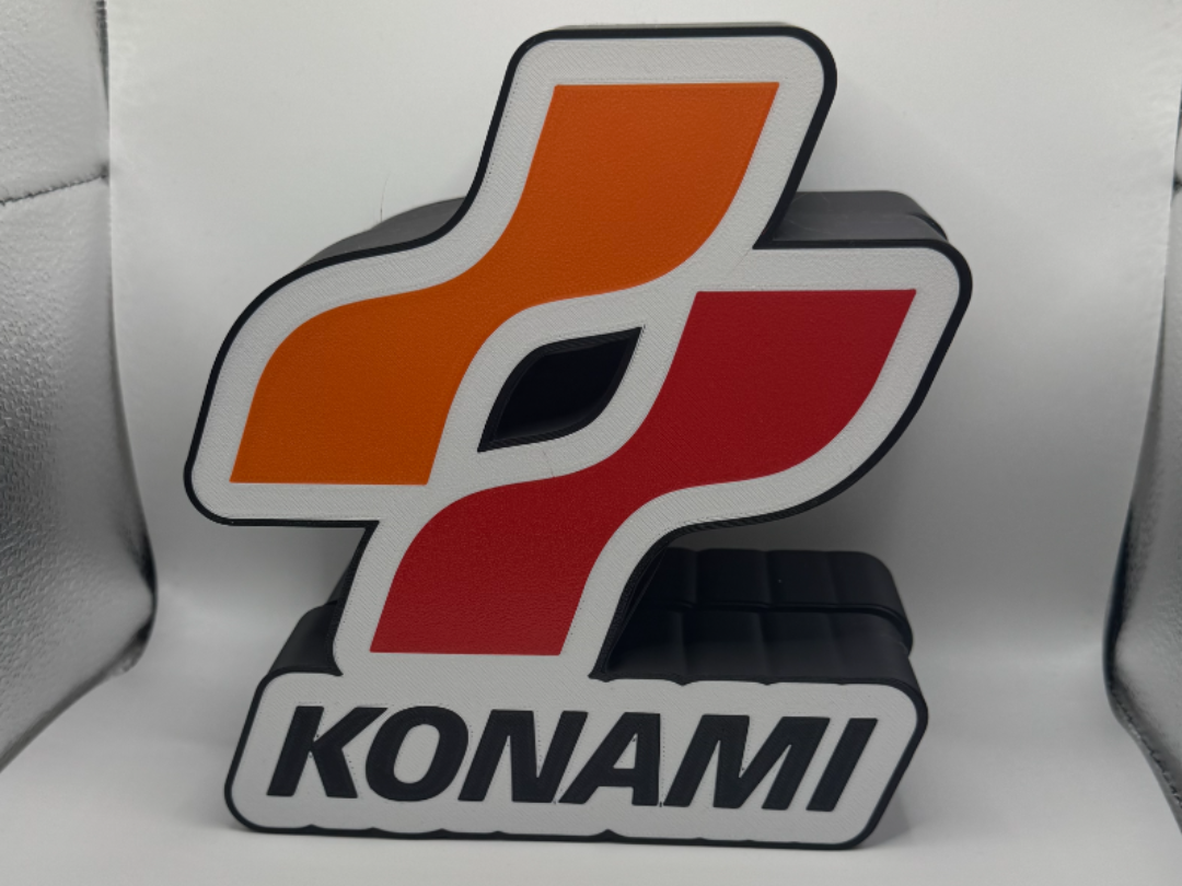 Lampara logo Konami Grande