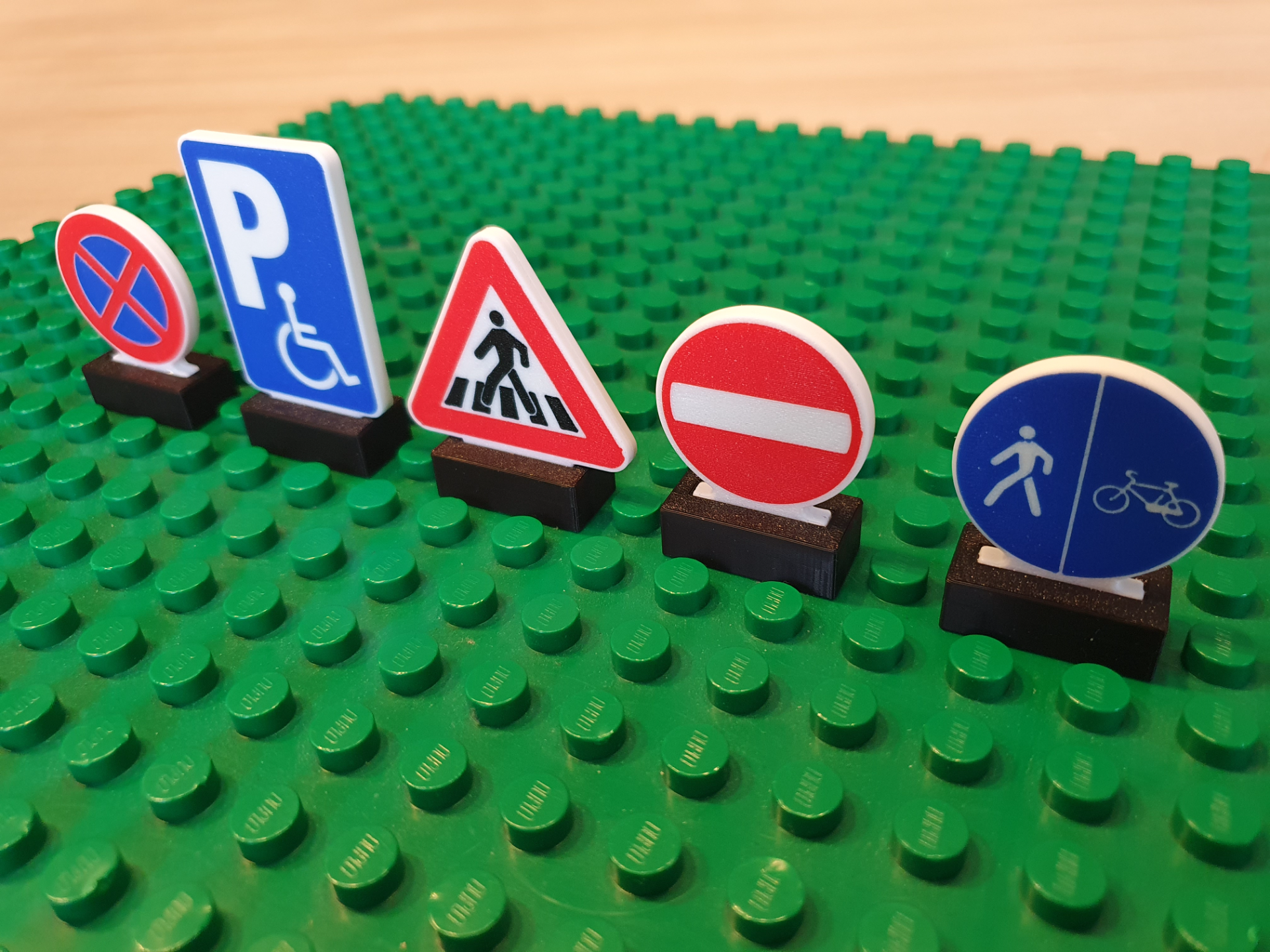 Duplo compatible Road Sign / Warning Triangle Vol4