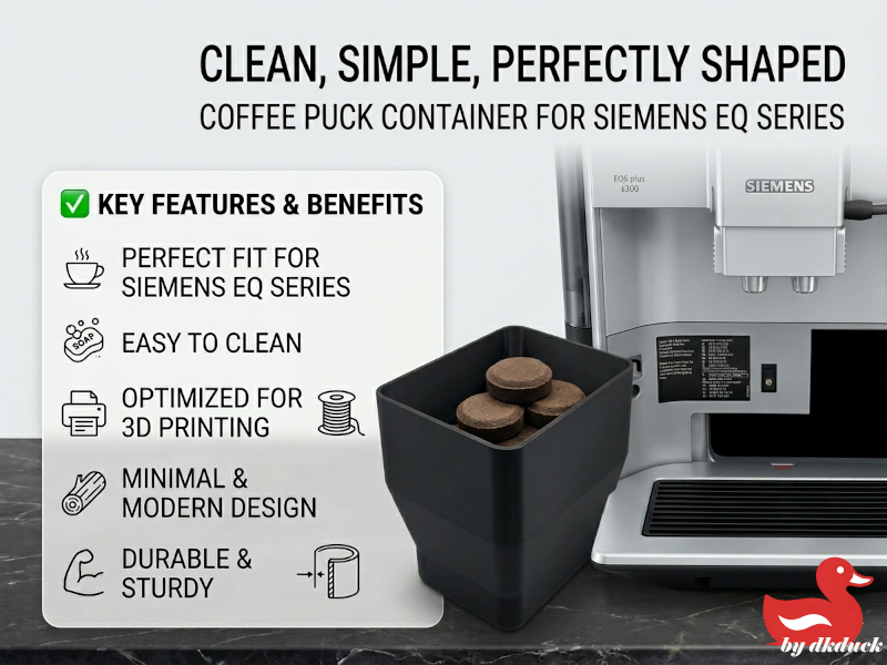 Siemens EQ Coffee Puck Container