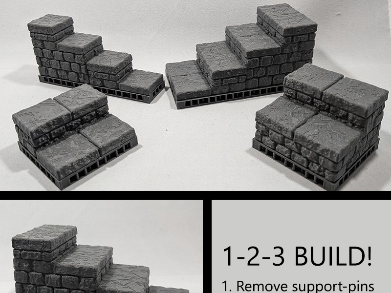 Dungeon Stone Stairs (OpenLOCK system)