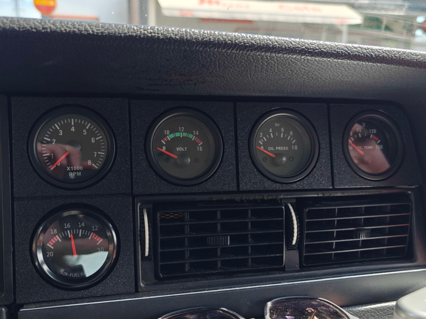 OLD Volvo 240 gauge bezels