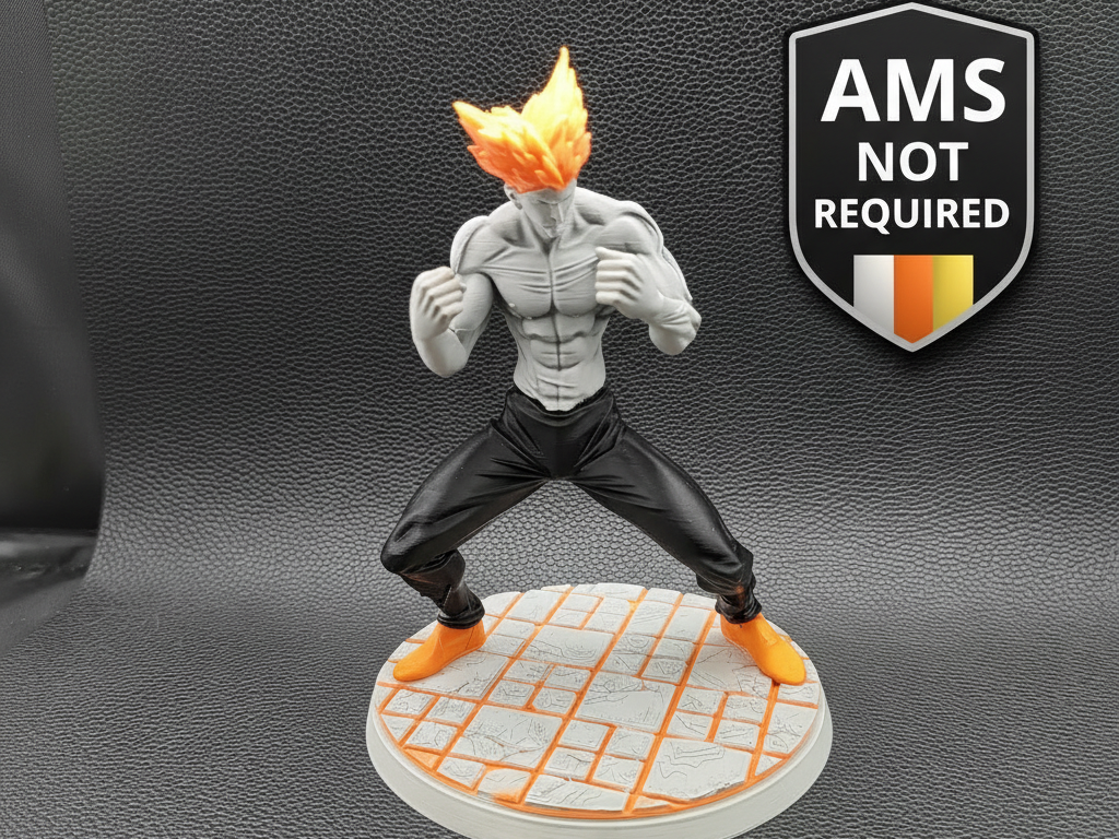 Garou One Punch Man - Separate parts - Multicolor