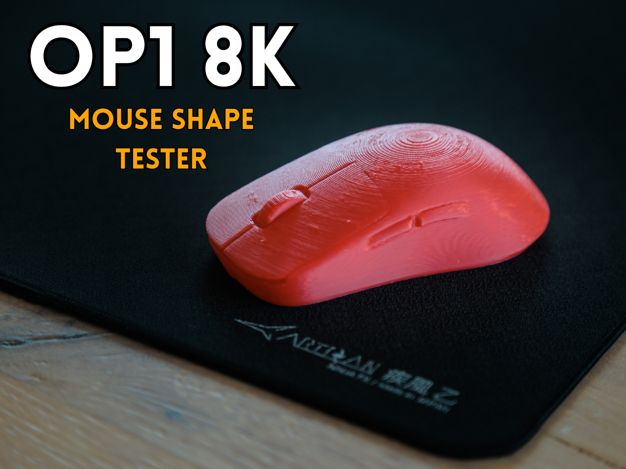 Endgame Gear OP1 8K Mouse Shape tester