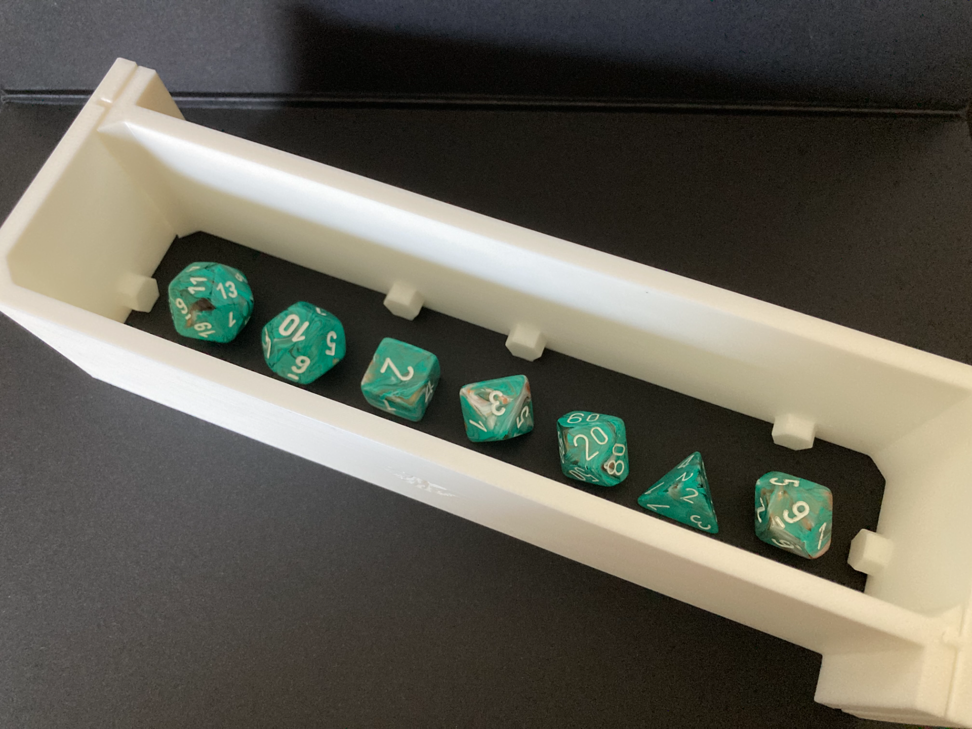 long dice mold for silicone casts