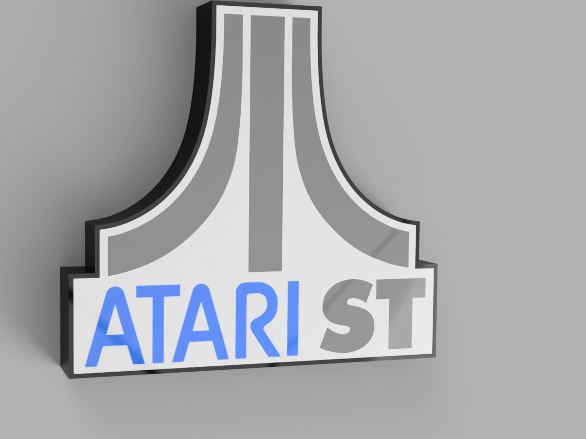 Atari St Logo Lightbox