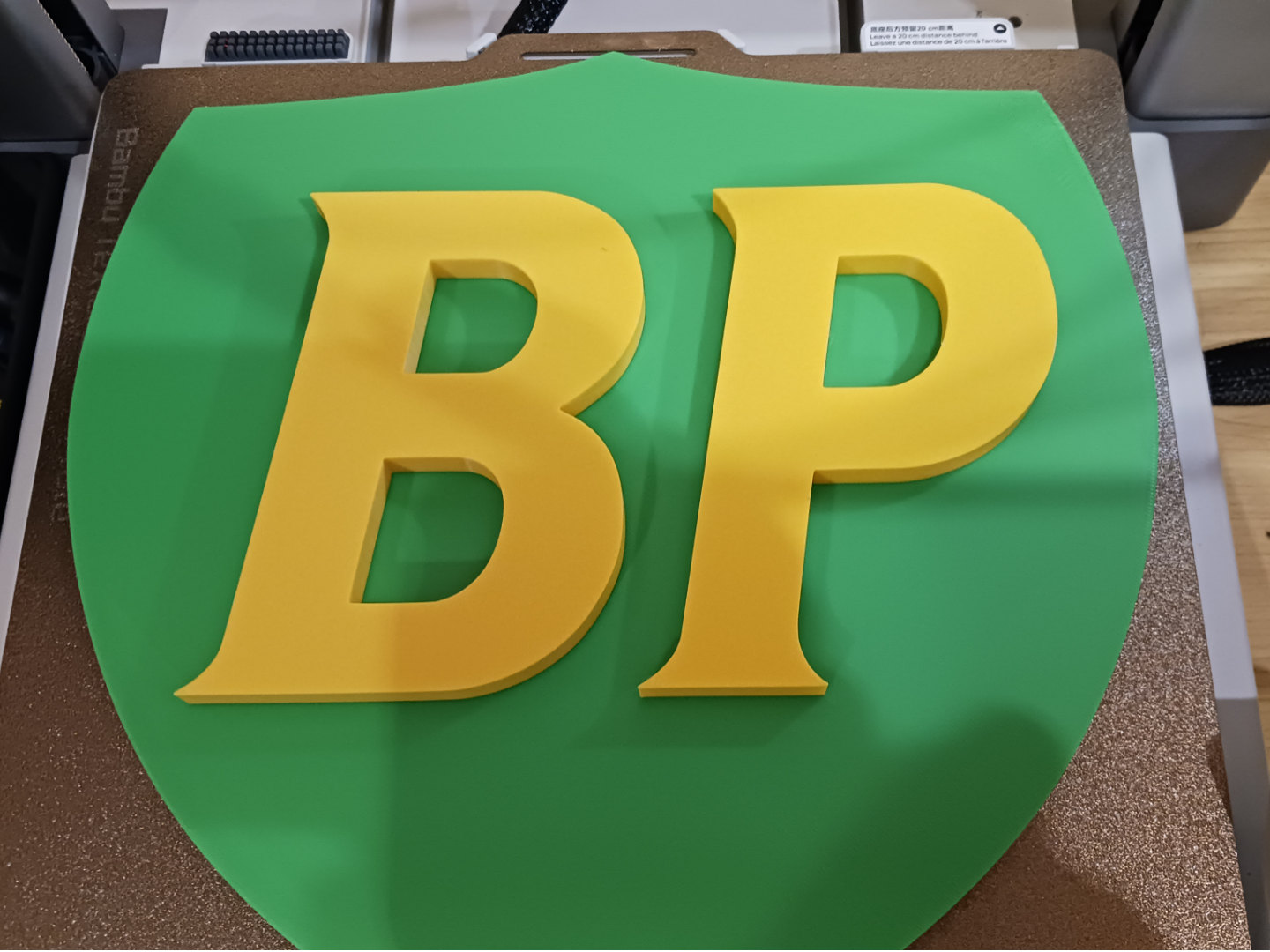 BP oil display piece