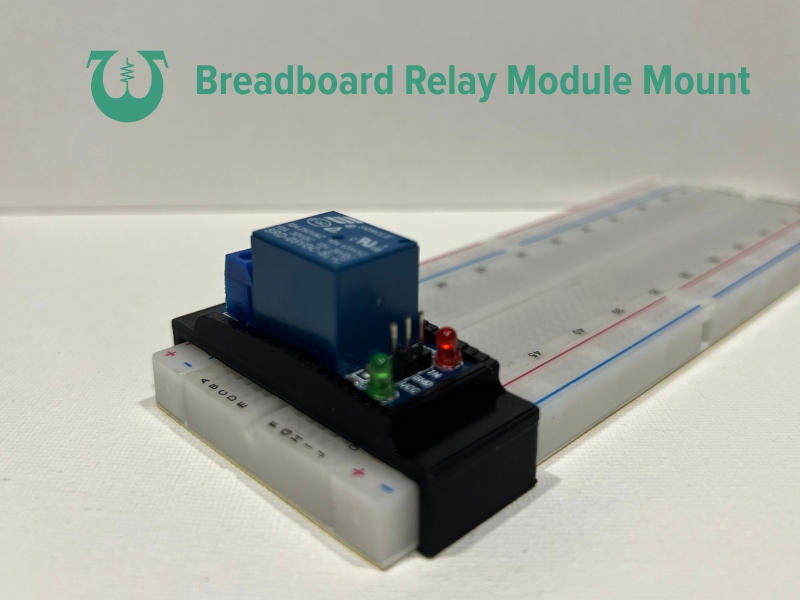 Breadboard Relay Module Mount