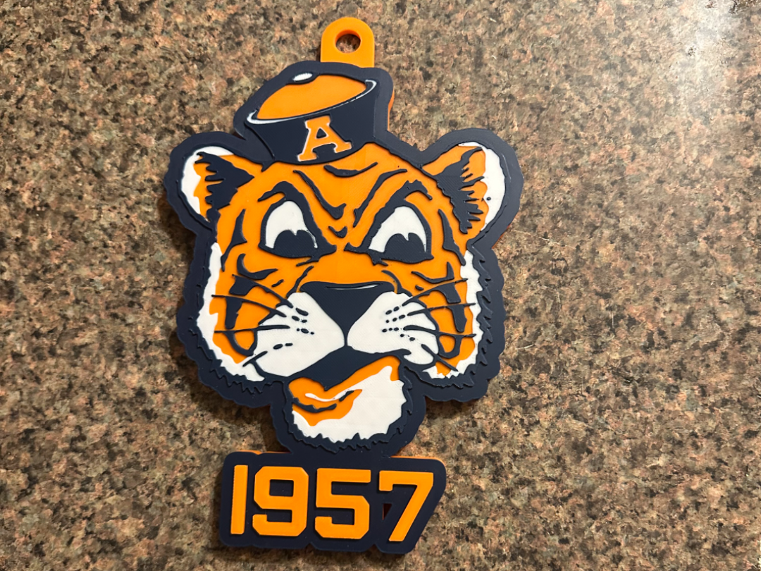 Auburn University Classic Oversized 1957 Logo
