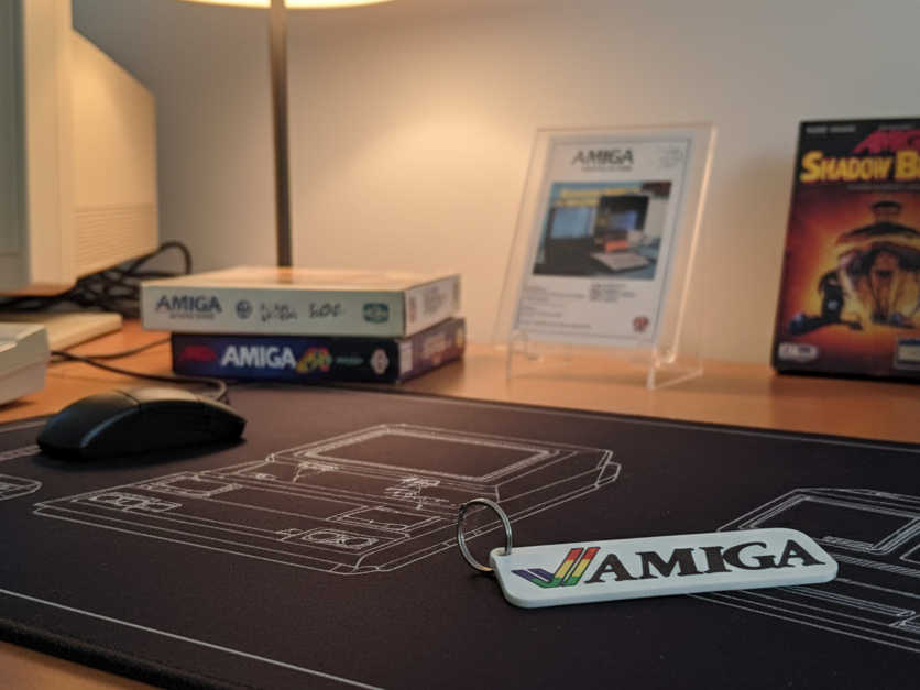 Unofficial Keychain Amiga Full Color