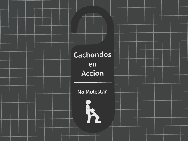 Colgador de Puerta (Habitacion en Accion)