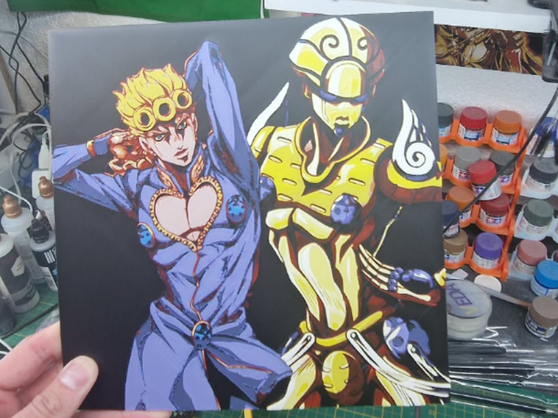 JoJo's Bizarre Adventure Hueforge  Giorno Giovanna