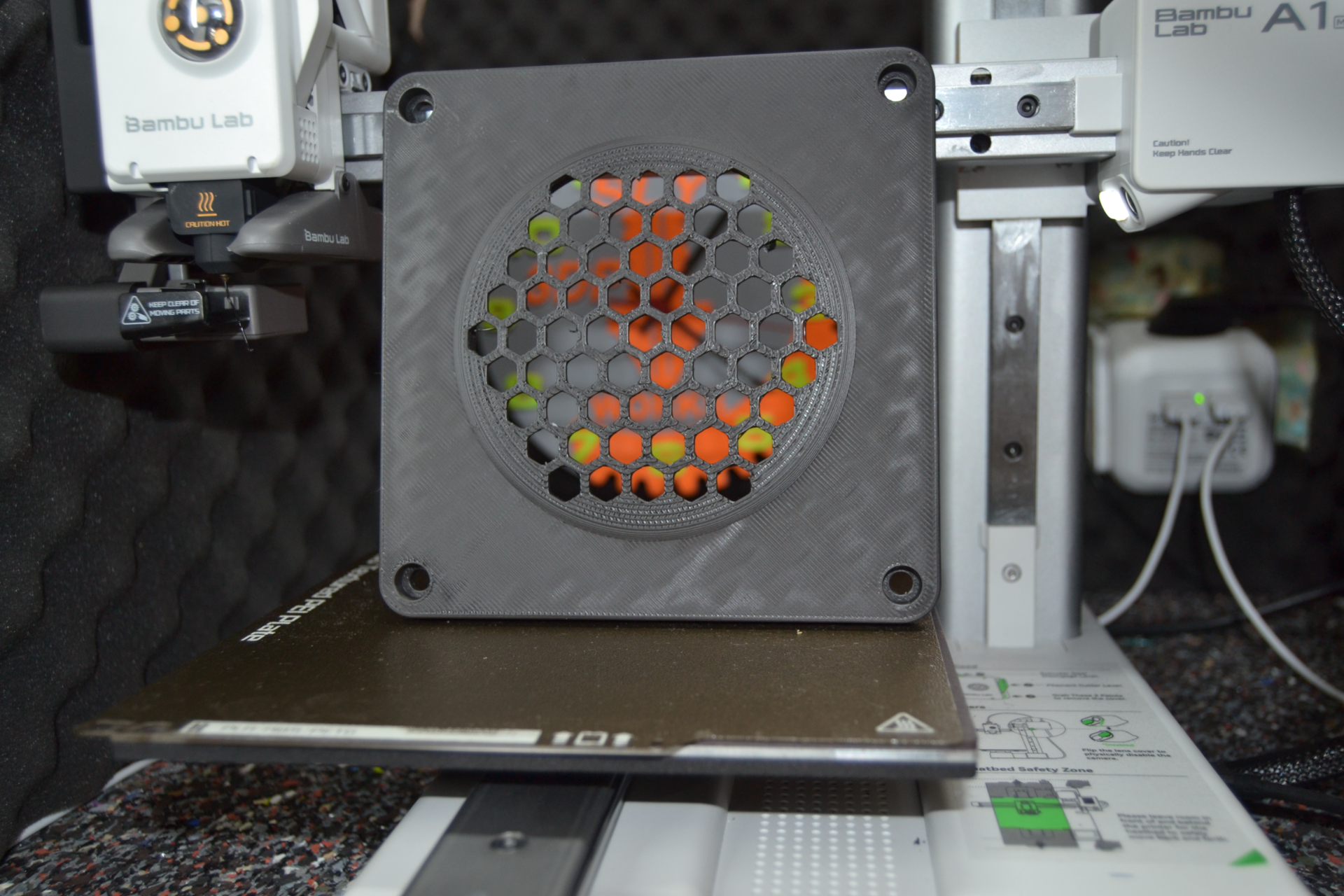 Airfilter fan cover