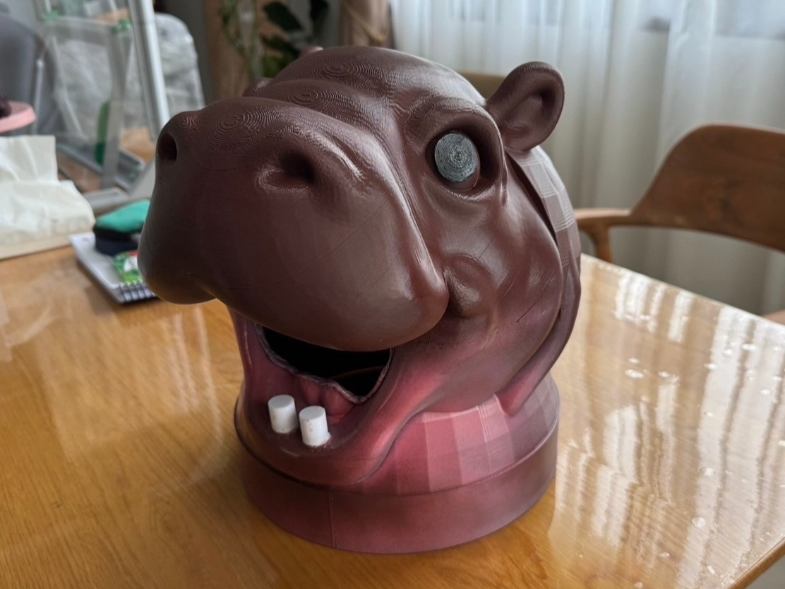 Cute Hippo Mask