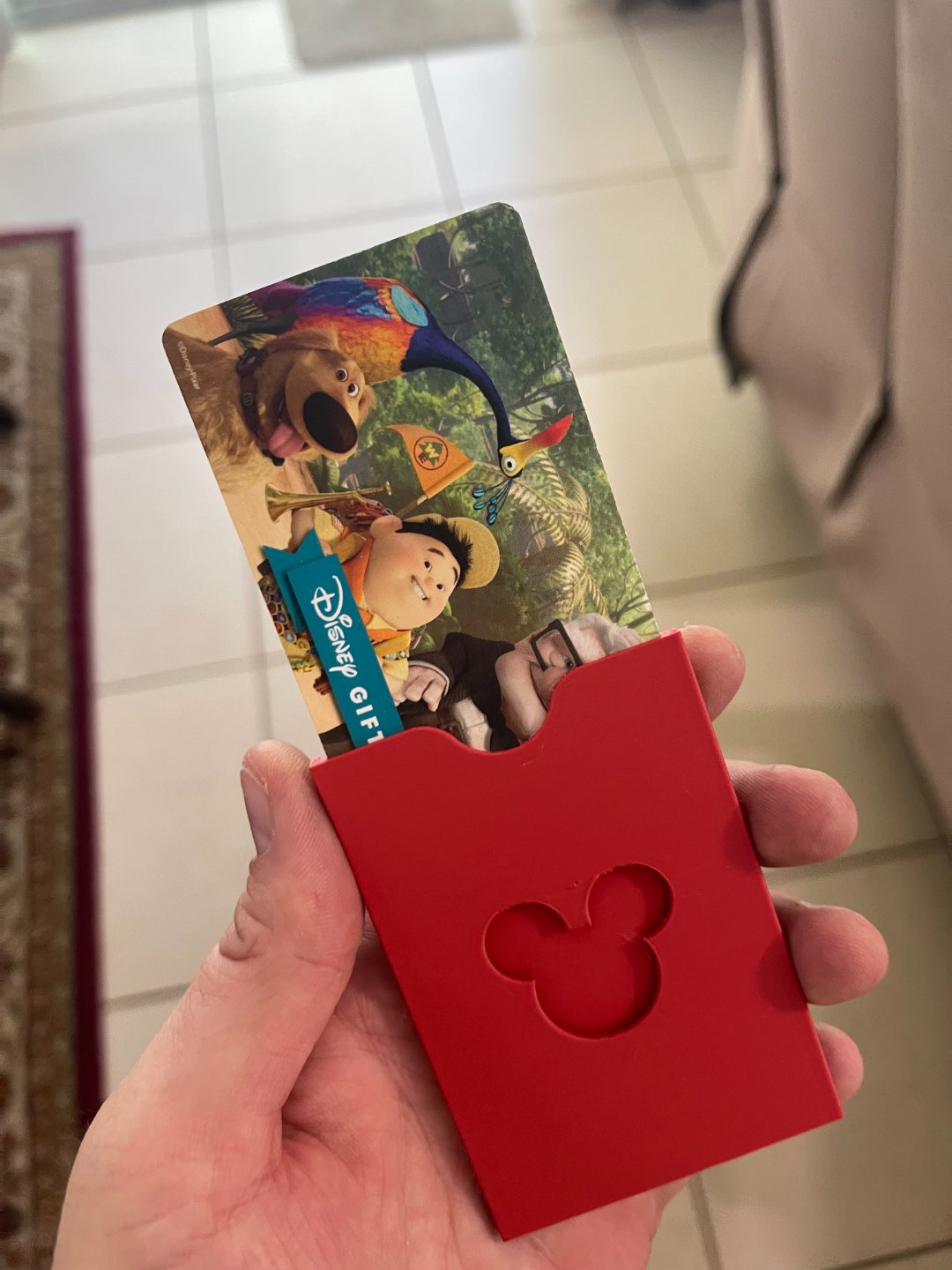 Mickey Mouse Gift Card Holder