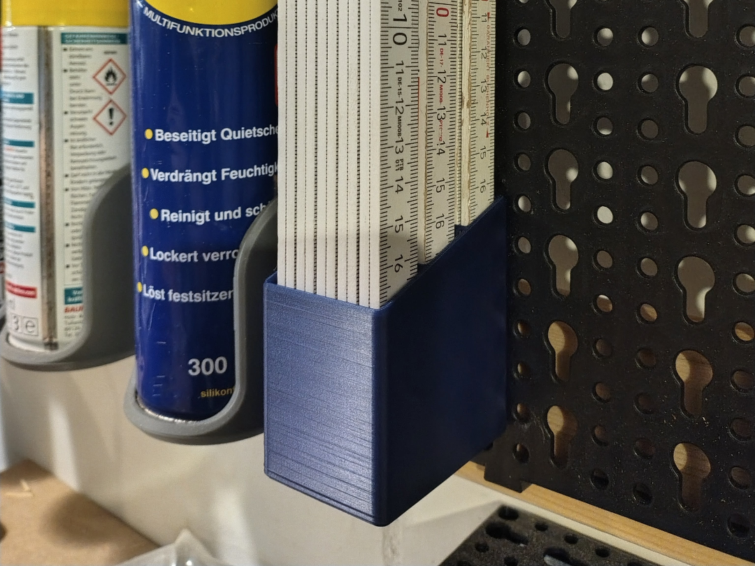 Pegboard Triple folding rule