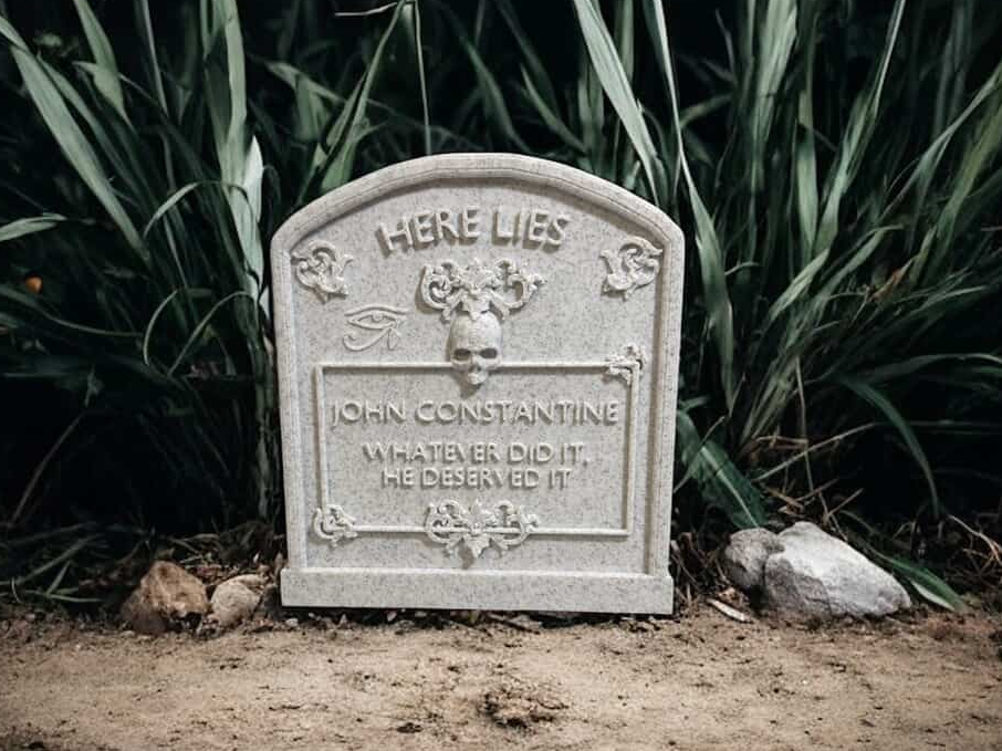 Hellblazer Gravestone – John Constantine