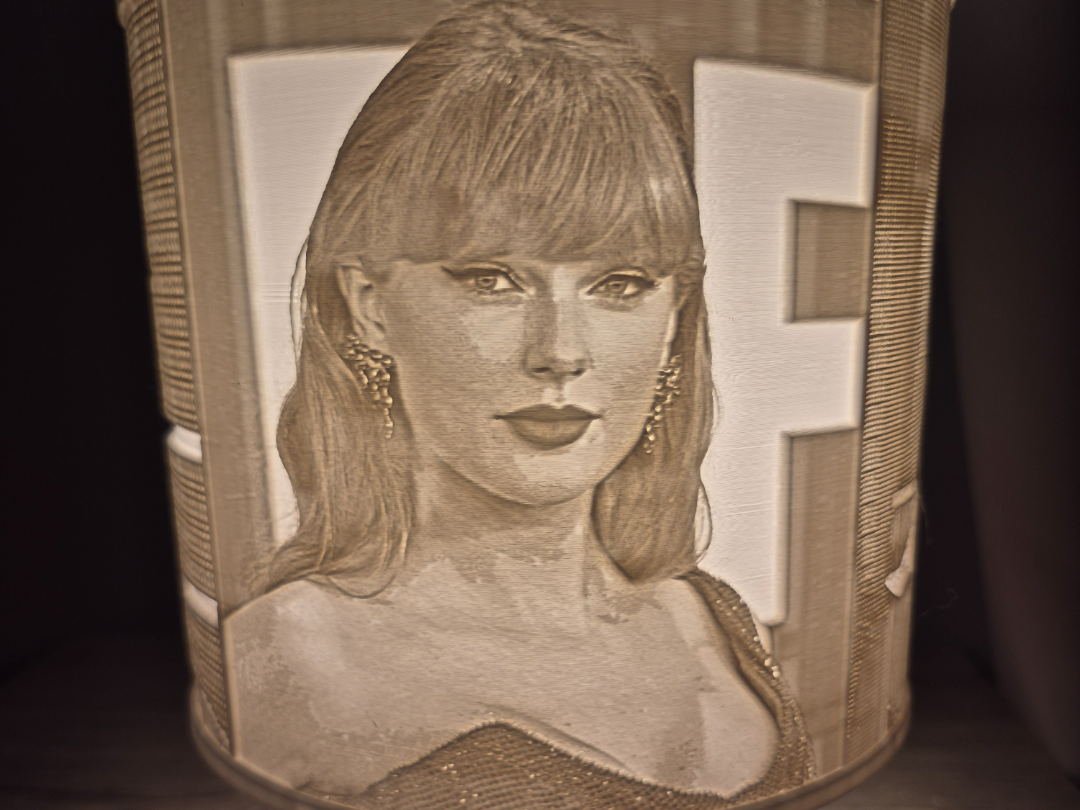 Taylor Swift lamp E14 & E26/27