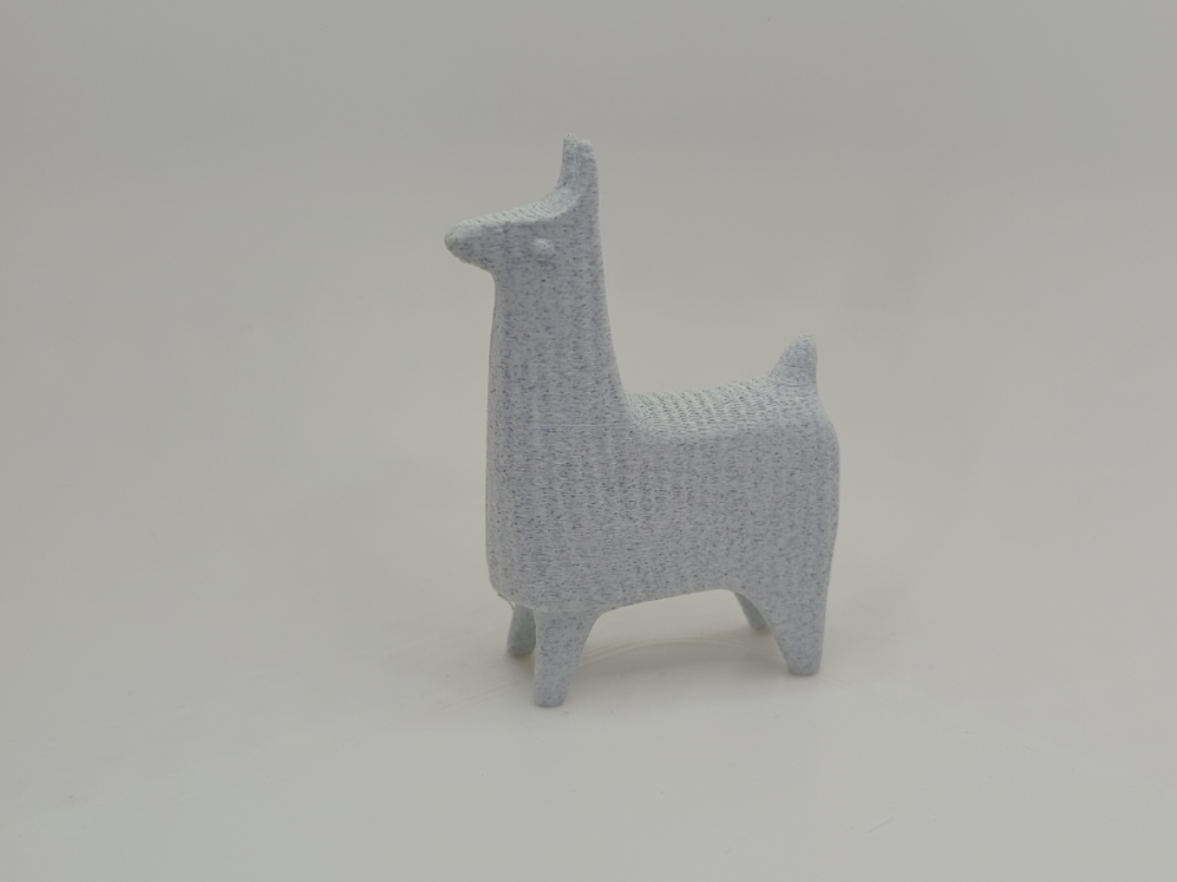Lässiges Lama – Schlichte Tierfigur mit Stil