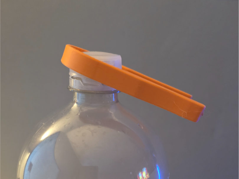 Simple Plastic screw bottle opener. Fast Print