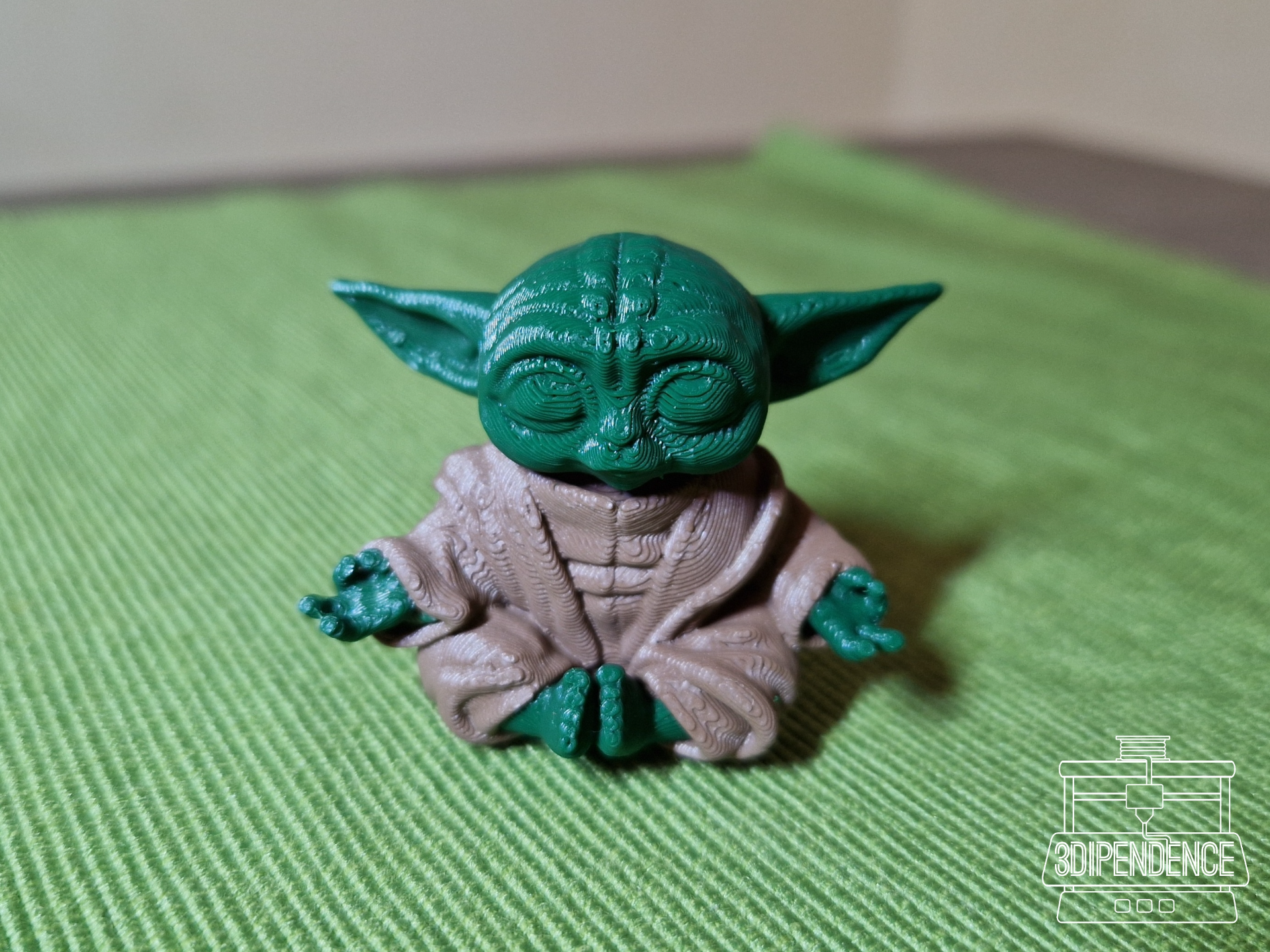 Baby Yoda Sitting