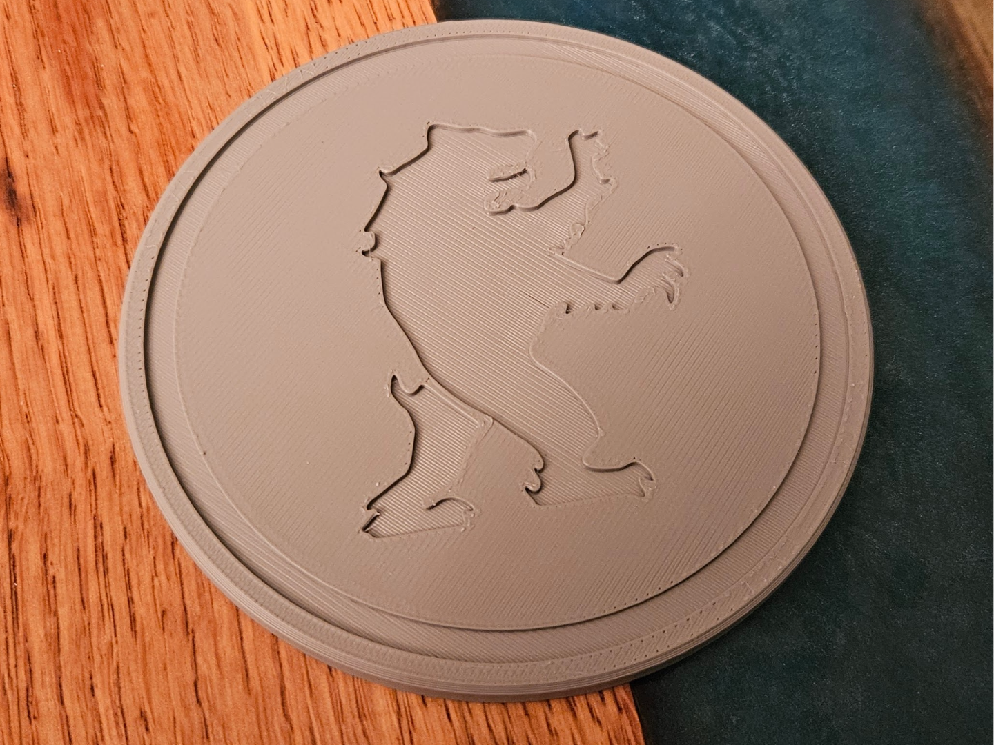 Republic of Polania Scythe Coaster