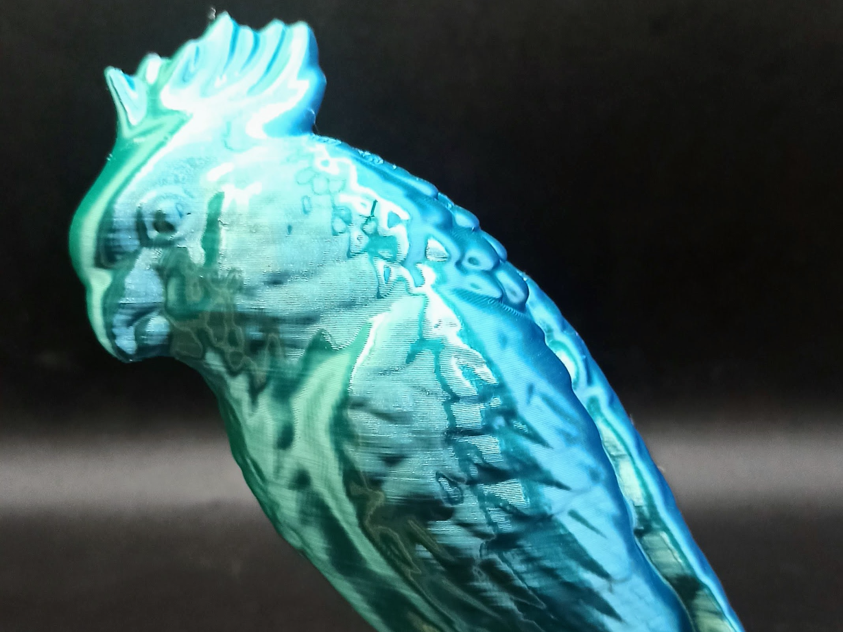 1:1 Parrot statue - high detail