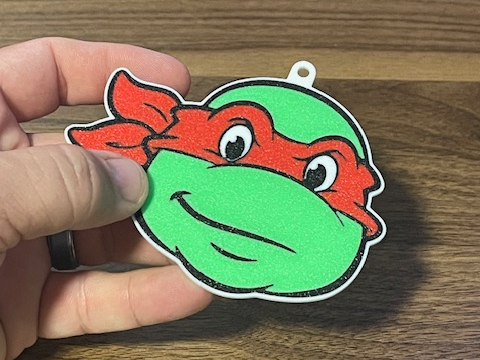 TMNT Raphael Christmas Tree Ornament