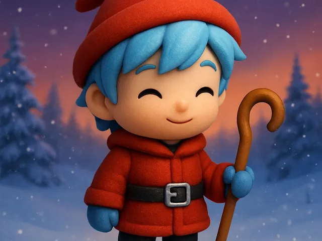 Chibi Jack Frost – Winter Spirit Figur