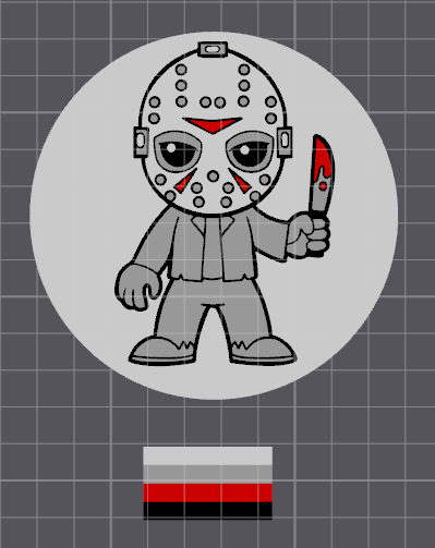 Jason Vorhees Chibi Coaster