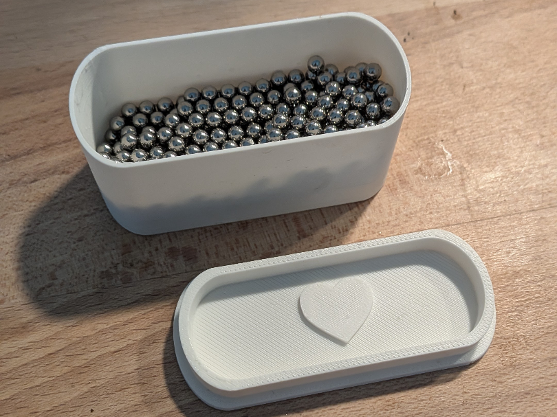 Box für Reinigungsperlen