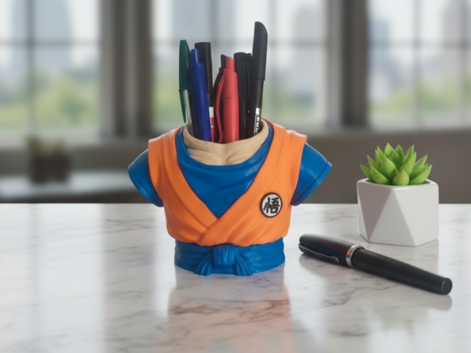 Portalápices Goku