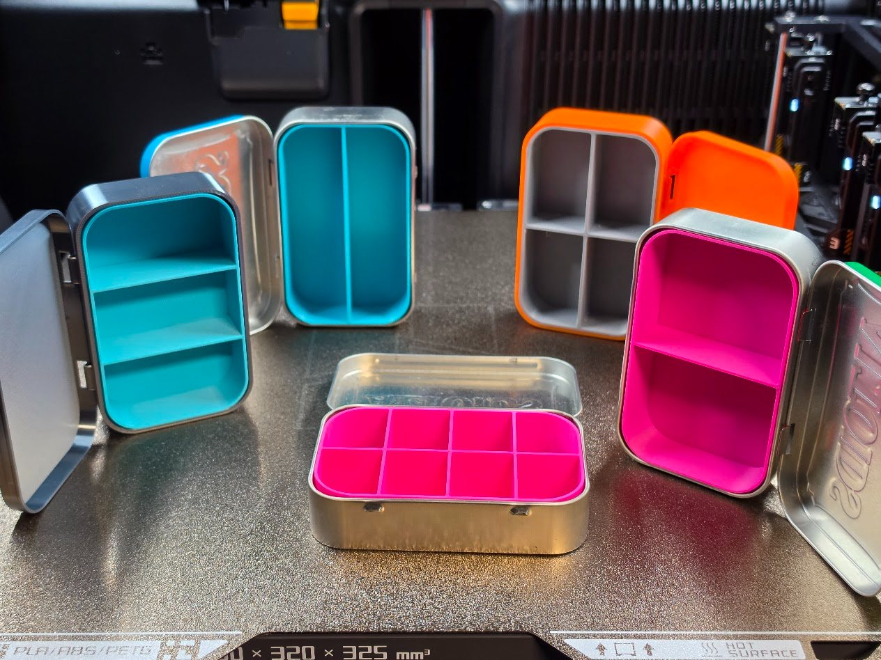 Altoids tin inserts