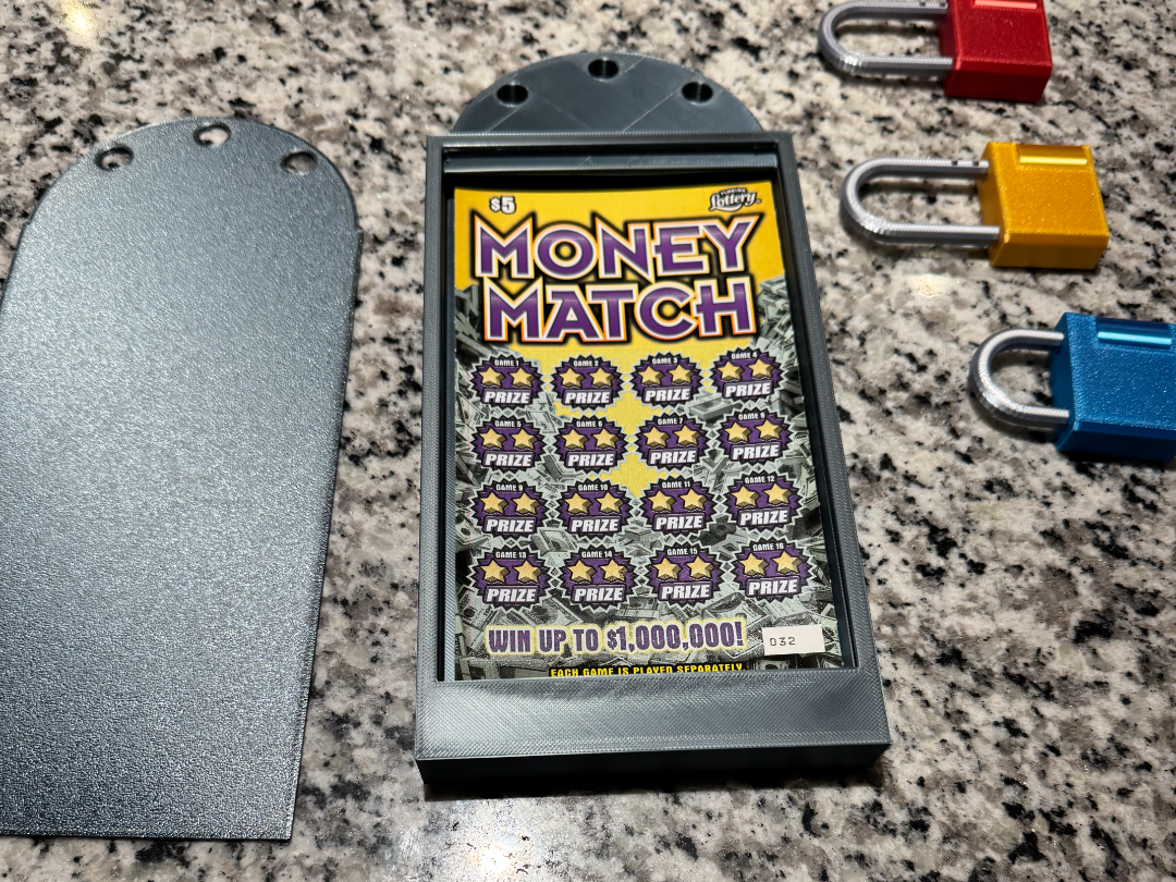 Lotto Card Lockbox