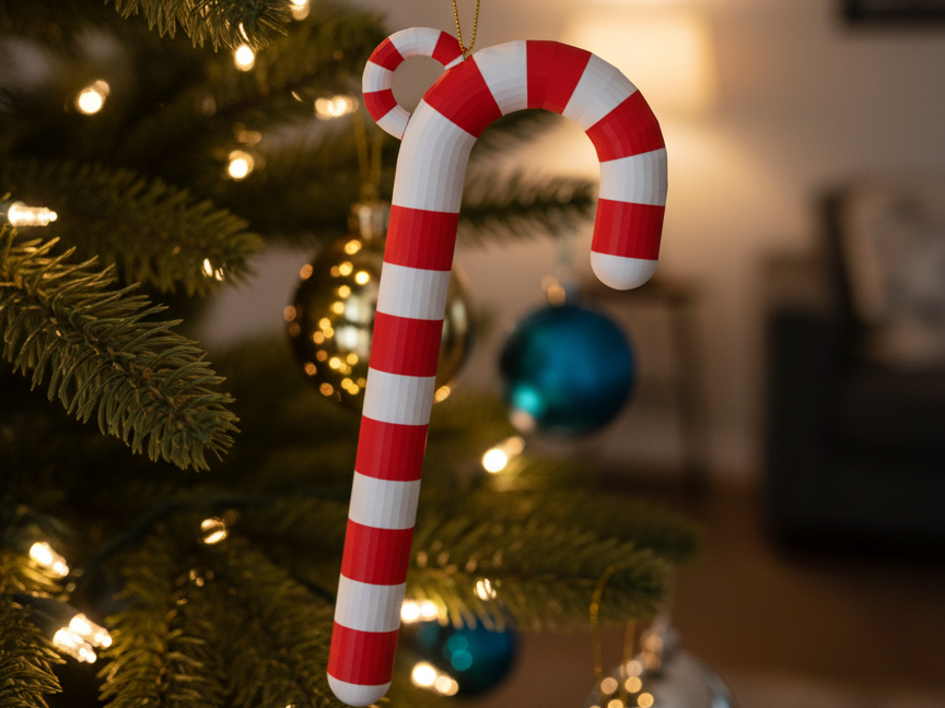 Candy ornament for chrismas tree