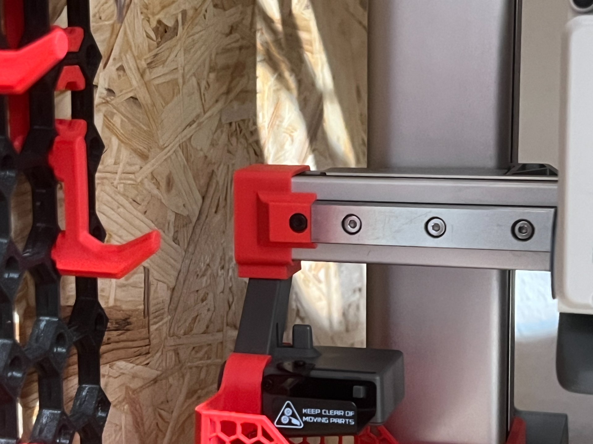 Side cover adaper X-Axis A1 and A1 Mini