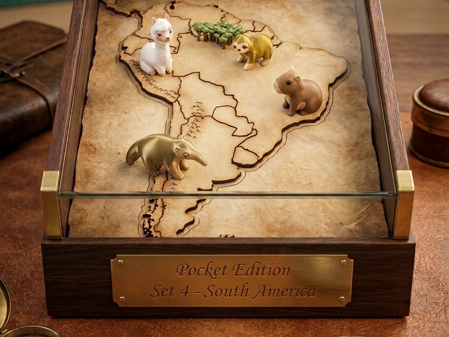 Pocket South America Pack – CARTOON EDITION(Set 4)
